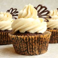 Chocolate Maple Cupcakes